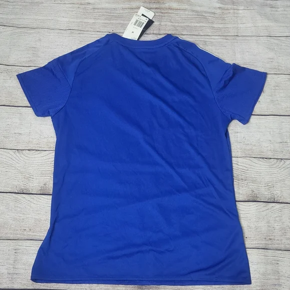 Blue and White Adidas Climacool Jersey M - Picture 2 of 4